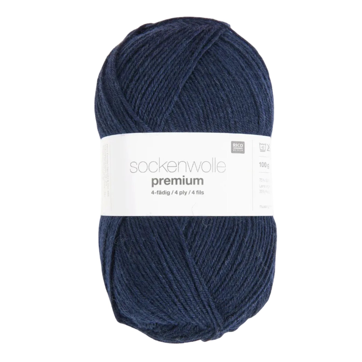 Premium 4-ply Sockenwolle 100 g.