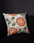 Kit de bordado de flores - cojín