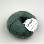 Onion wool+mohair green forest