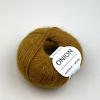 Onion wool+mohair ochre